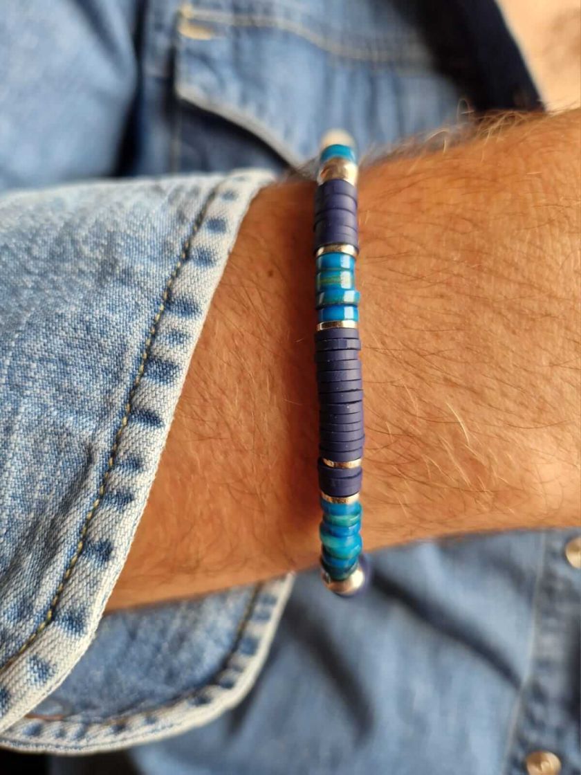 Bracelet unisexe Gabin collection cyclone fait main