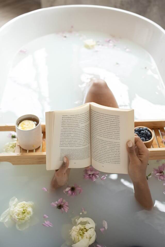 rituel du bain, bien être, relaxation