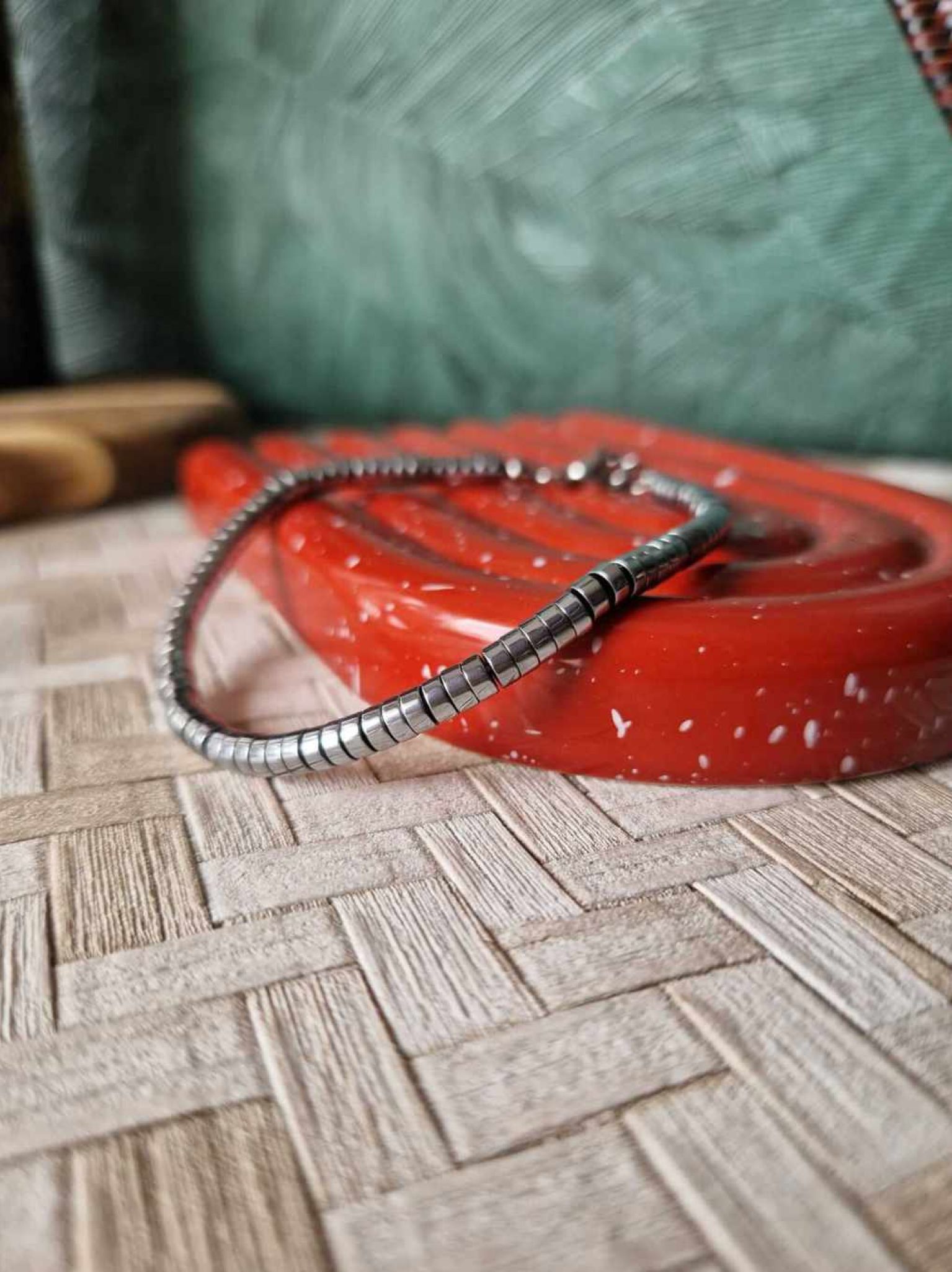 bracelet pierres homme fait main , unisexe, en acier inoxydable et pierres semi précieuse