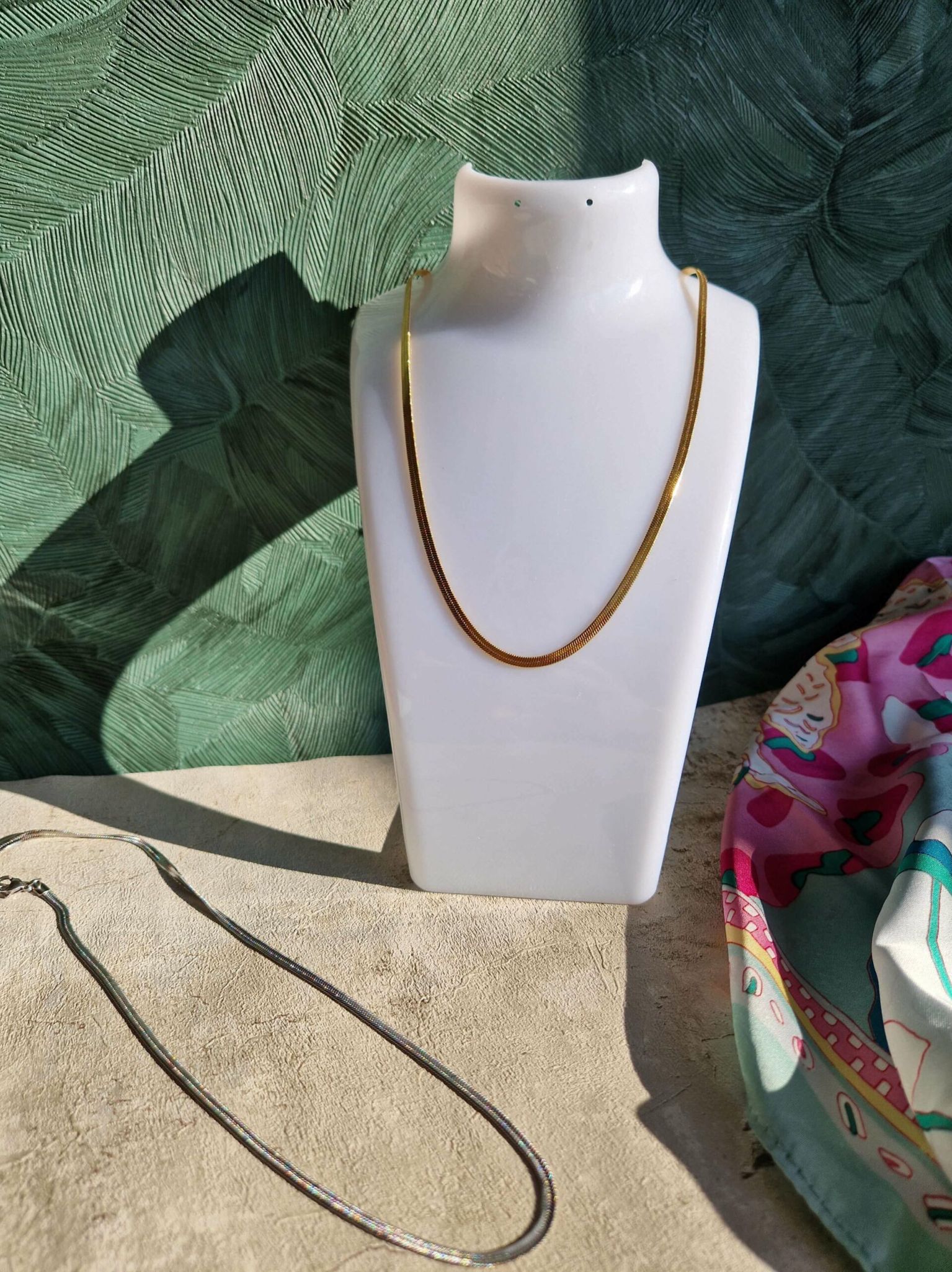Collier Elise : L'Essentiel de Votre Collection en acier inoxydable or ou argent