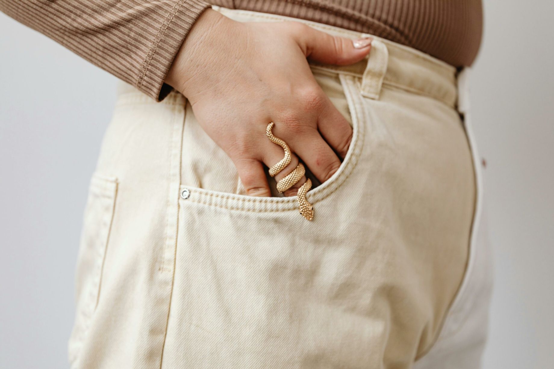 tendance Bague serpent
