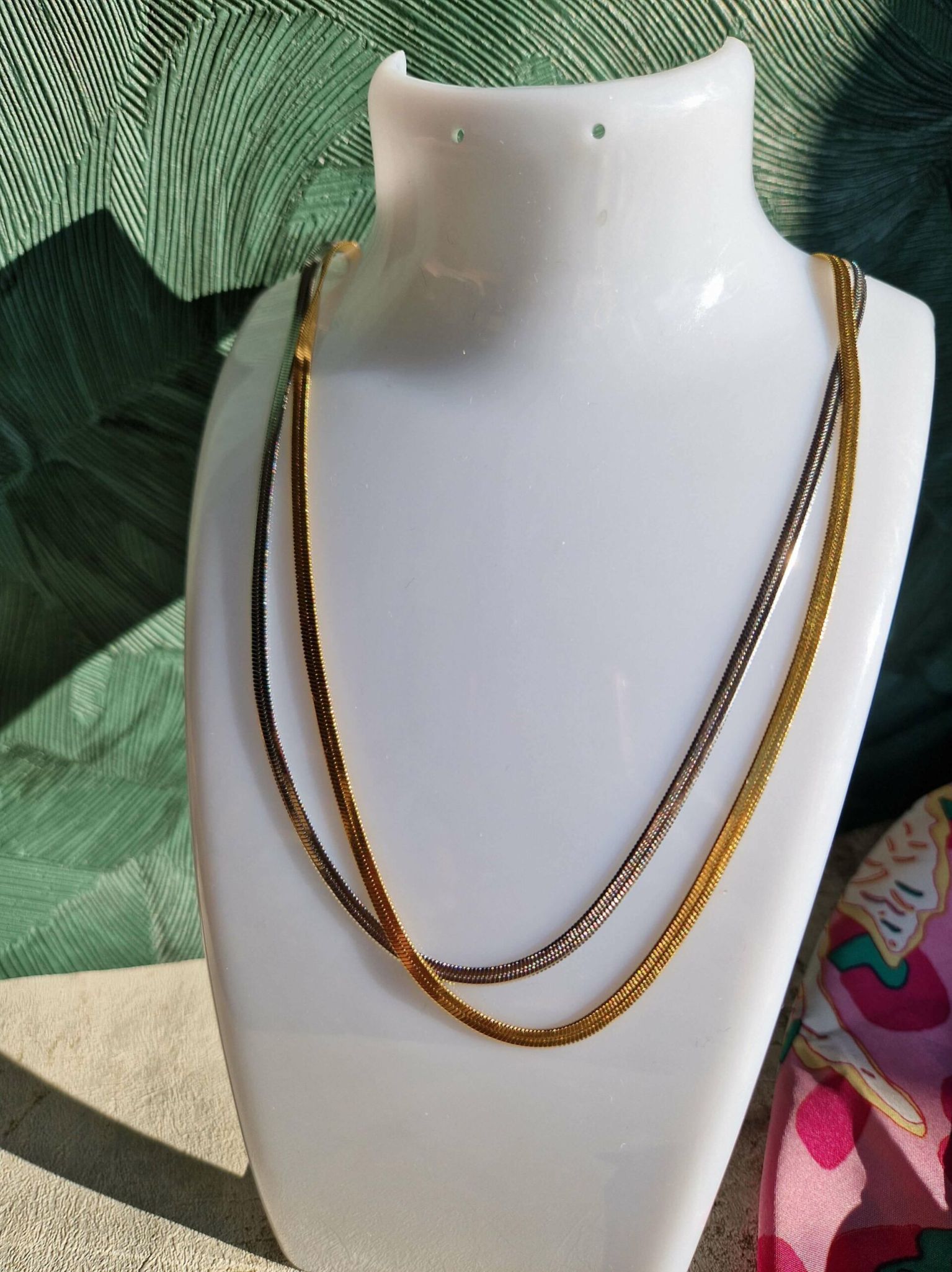 Collier Elise : L'Essentiel de Votre Collection en acier inoxydable or ou argent